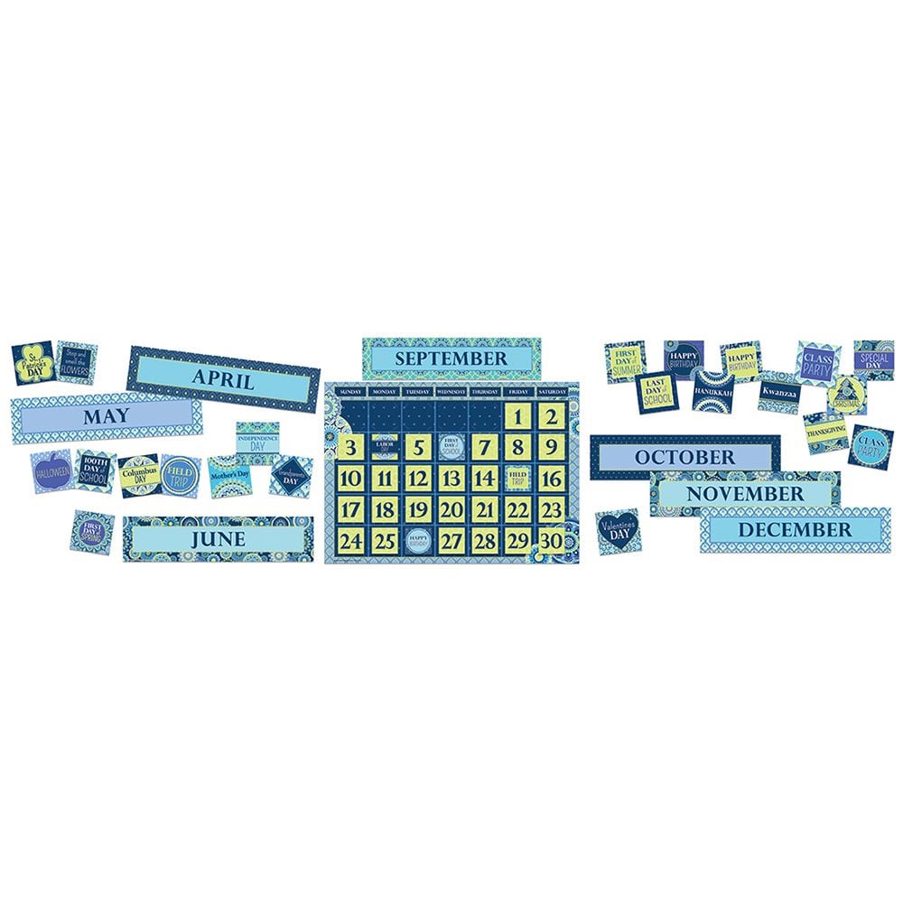 Blue Harmony Calendar Keys to Learning Store